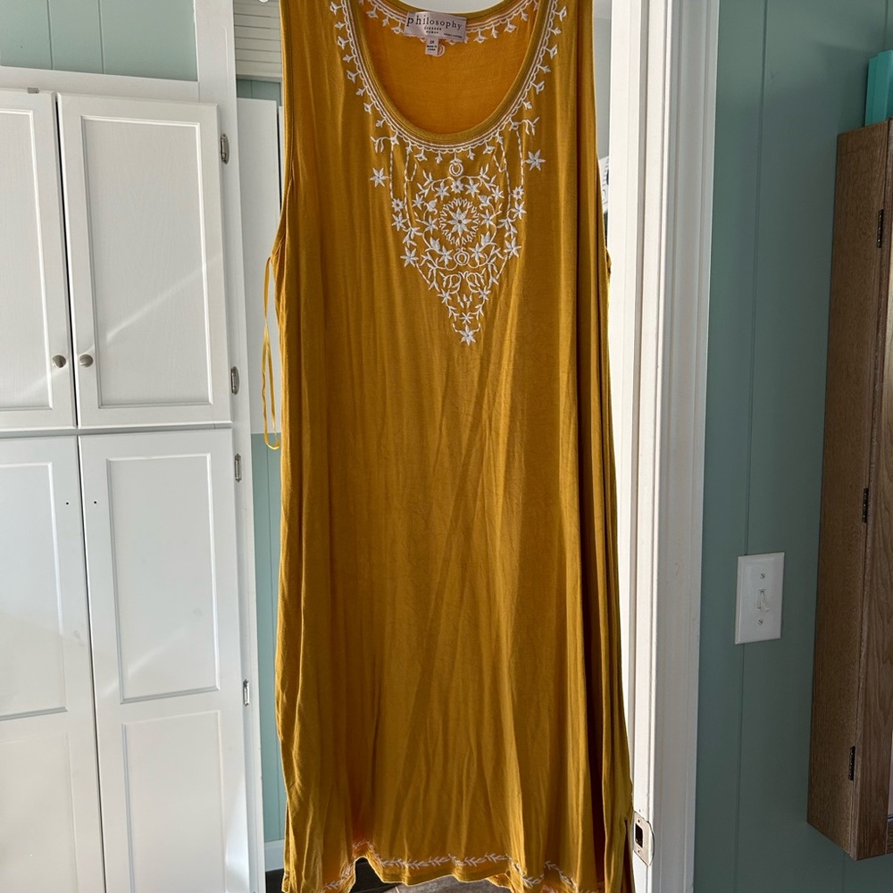 Goldenrod dress